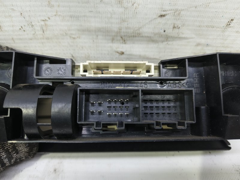 Блок управления климат-контролем Skoda Fabia 2008