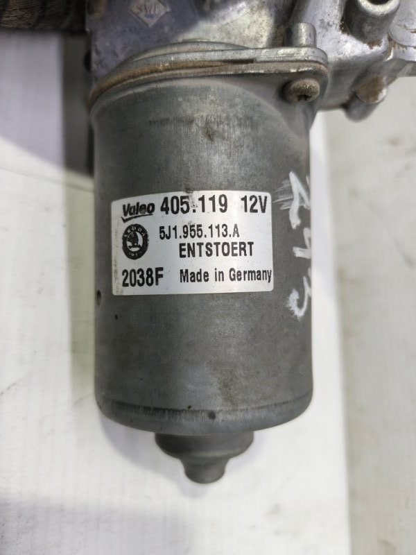 Моторчик дворников Skoda Fabia 2008