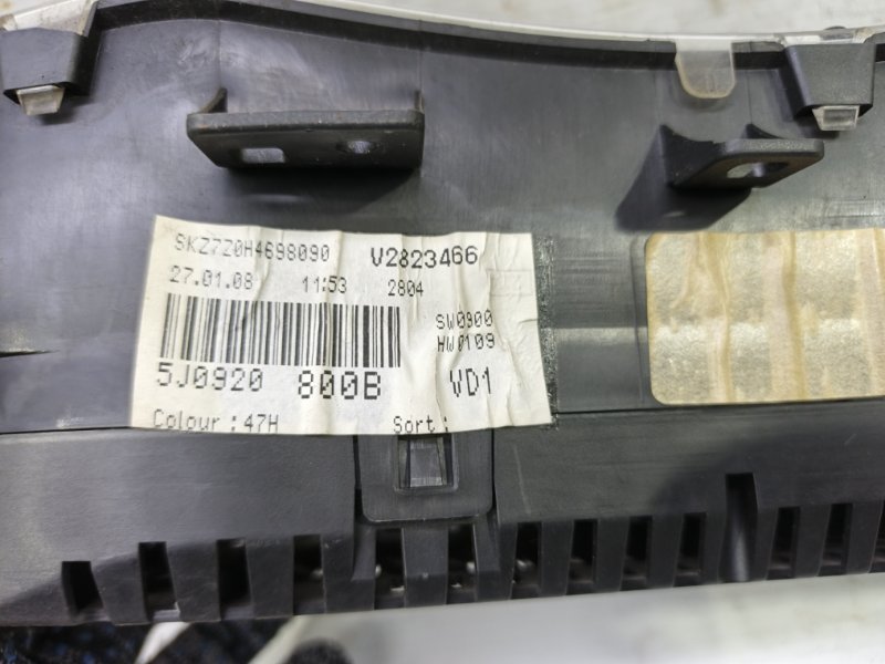 Панель приборов Skoda Fabia 2008