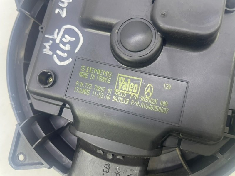 Моторчик печки Mercedes-Benz ML 2006 W 164