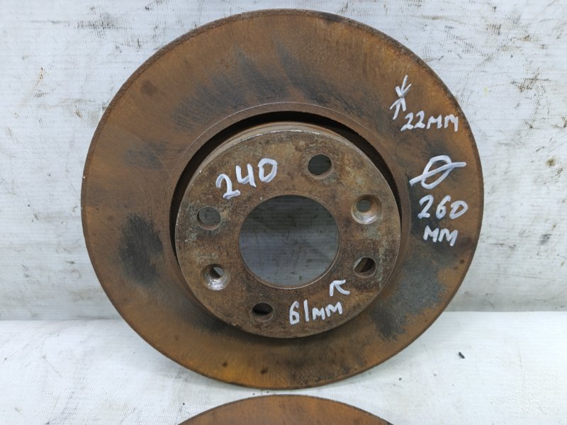 Тормозной диск lada vesta 2022