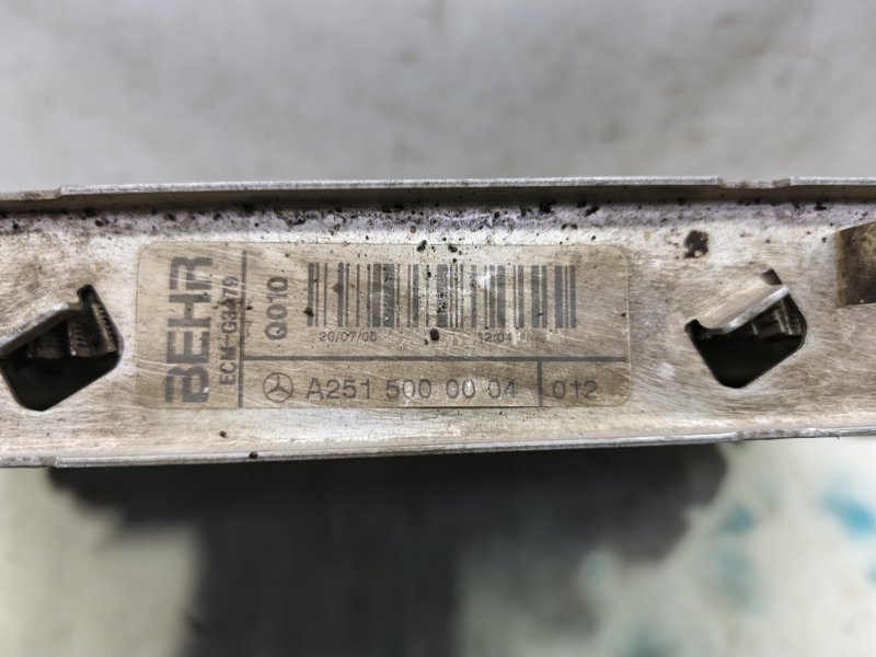 Радиатор основной Mercedes-Benz ML 2006 W 164