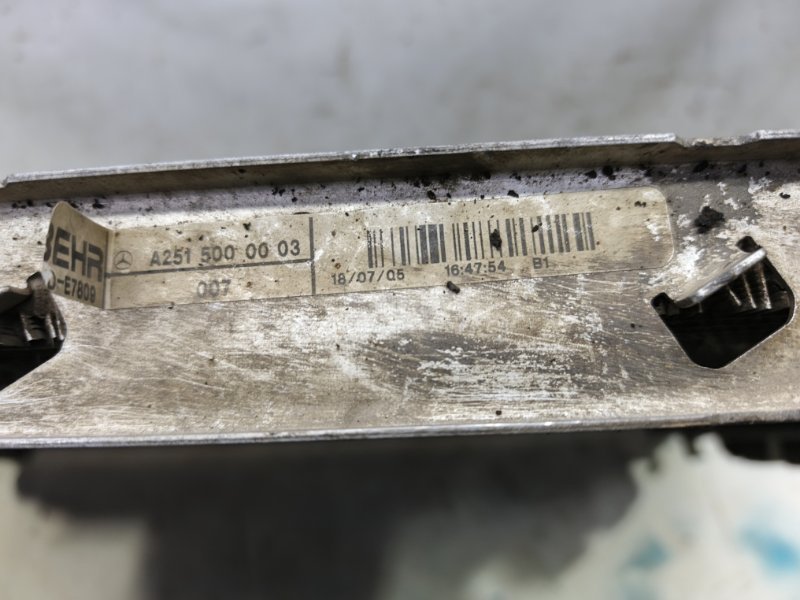 Радиатор основной Mercedes-Benz ML 2006 W 164