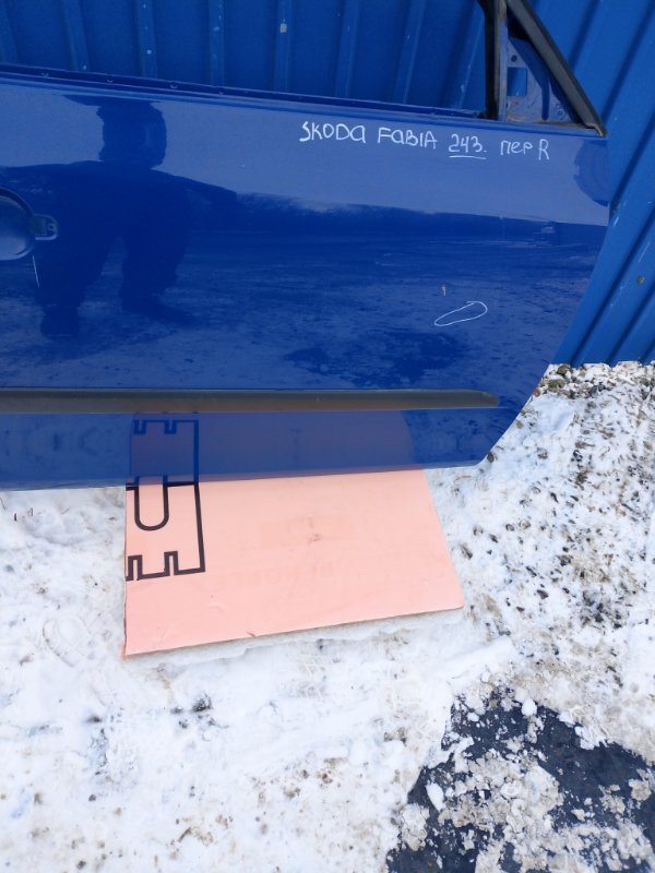 Дверь Skoda Fabia 2008