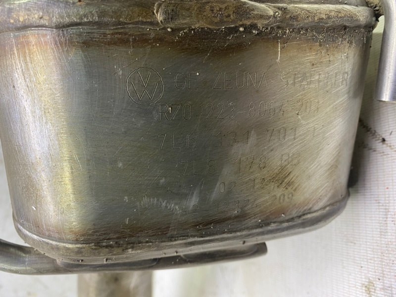 Глушитель Audi Q7 4L