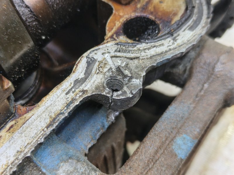 ГБЦ Lexus RX330 2005 XU30