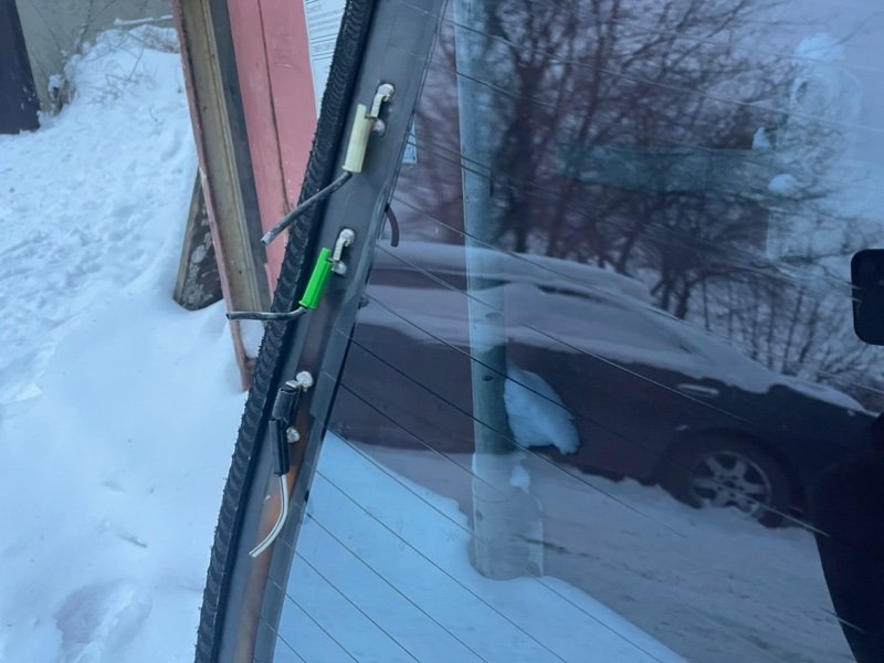 Стекло заднее Toyota Corolla 2008 E150