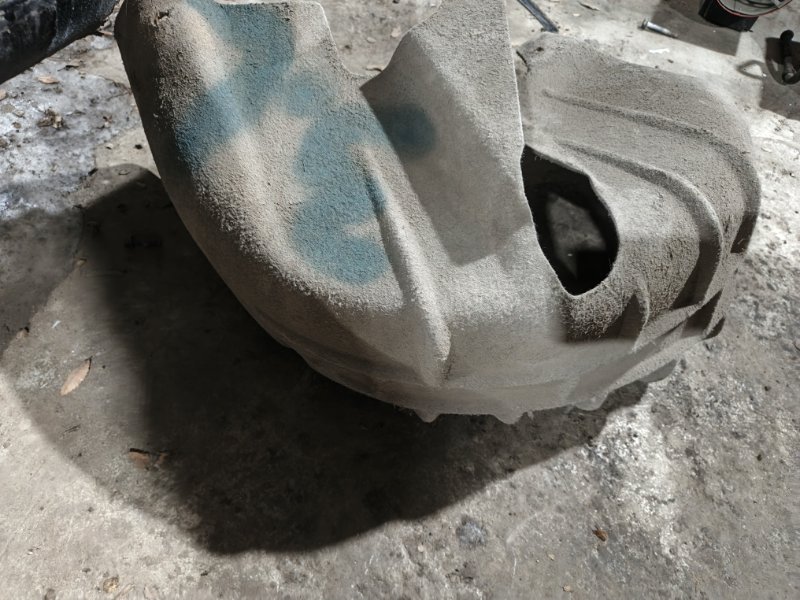 Подкрылок Volkswagen Golf 2012 Mk6