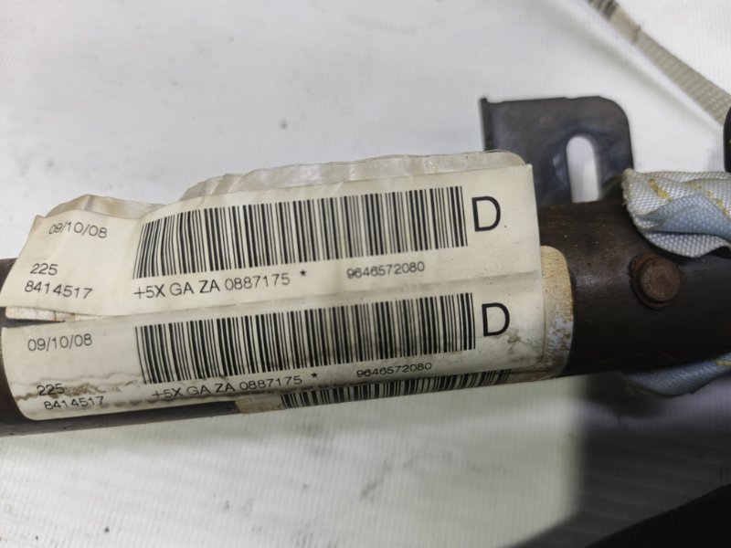 Подушка безопасности боковая ( шторка ) Citroen C4 2008