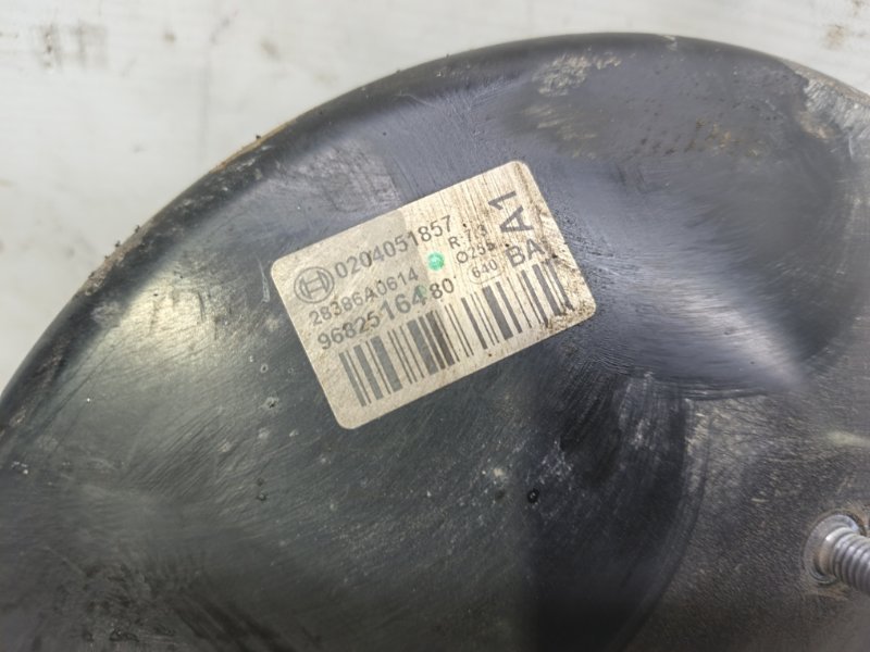 Вакуумный усилитель Citroen C4 2008