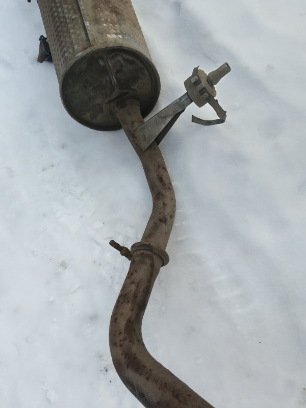 Глушитель Citroen C4 2008