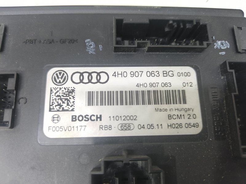 Блок комфорта Audi A6 2012