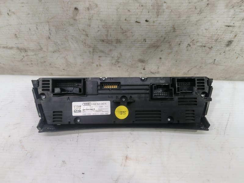 Блок управления климат-контролем Audi A6 2012