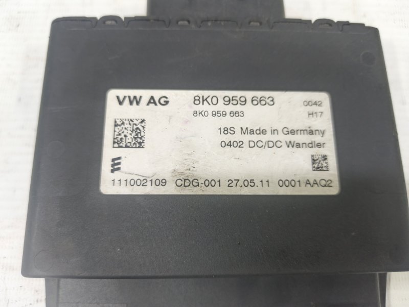 Блок электронный Audi A6 2012