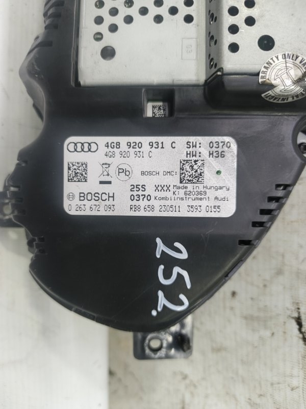 Панель приборов Audi A6 2012