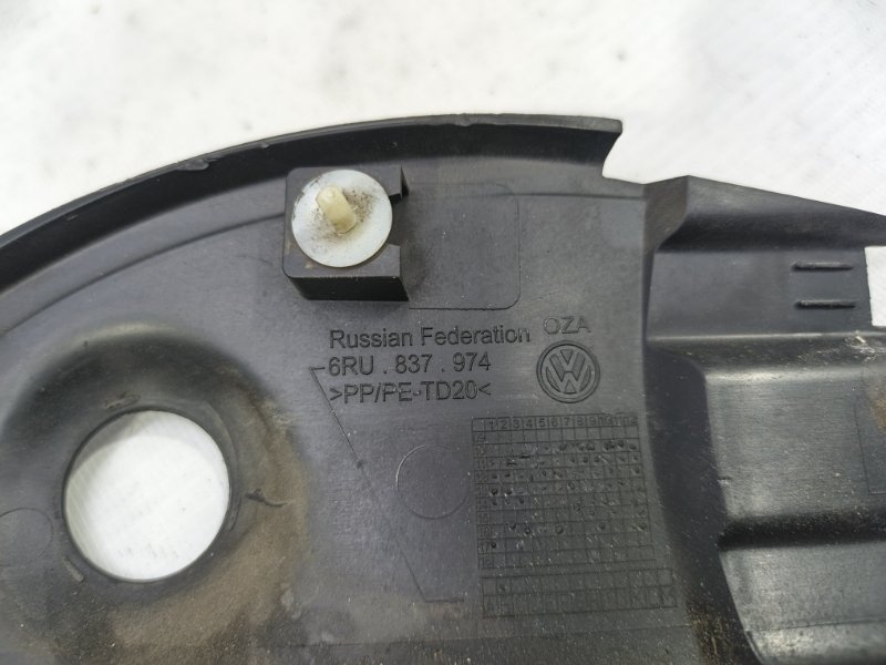 Уголок двери (внутренний) Volkswagen Polo 2020