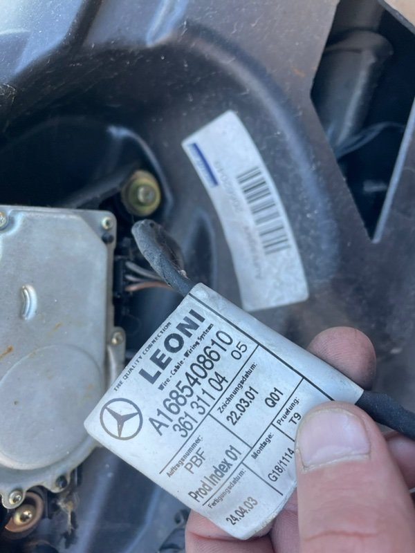 Крышка багажника Mercedes-Benz A-class 1998 168