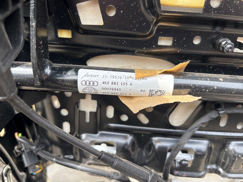 Сиденье Audi A6 2019