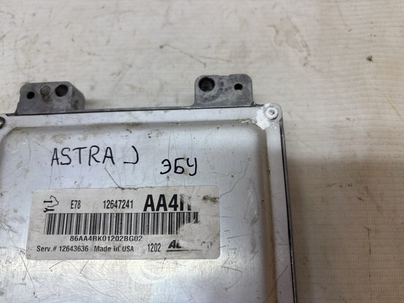ЭБУ Opel Astra 2011 J