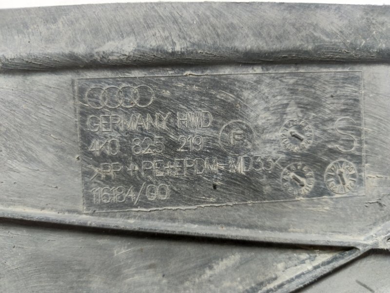 Защита кузова Audi A6 2019