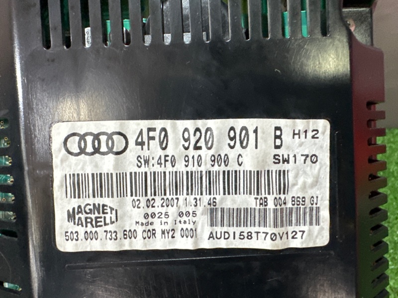 Панель приборов Audi A6 quattro 2007 C6