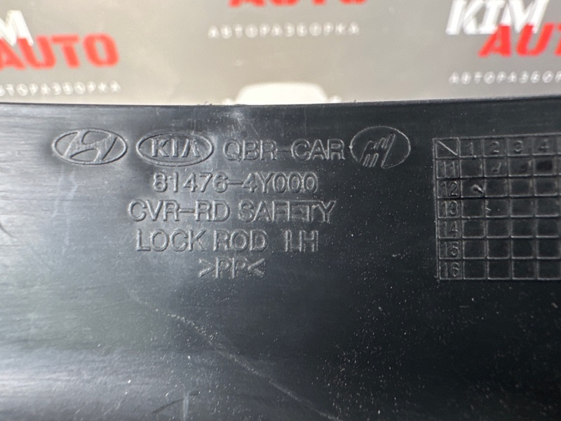 Кожух замка двери Kia Rio 3 HB 2013