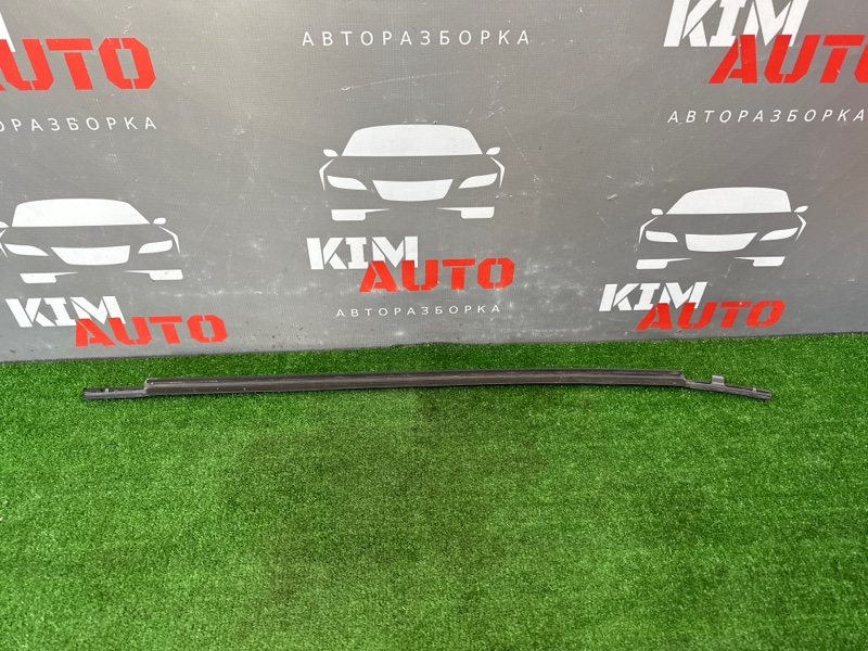 Уплотнитель стекла задний левый наружный (Бархотка) Kia Rio 3 HB 2013