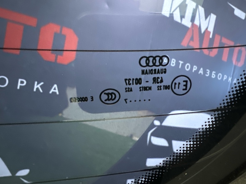 Крышка багажника Audi Q7 2007 4L