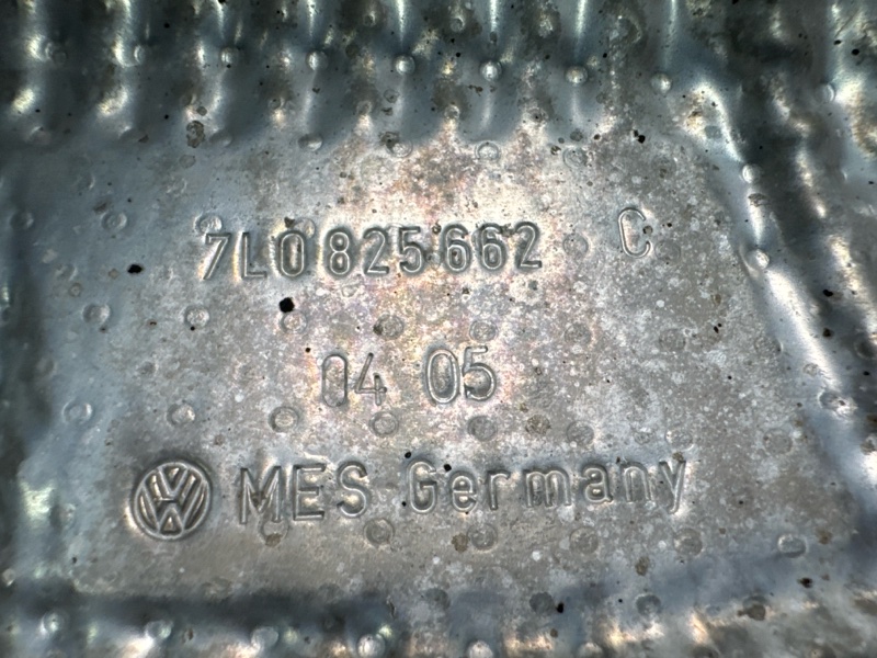 Термоэкран Audi Q7 2007 4L