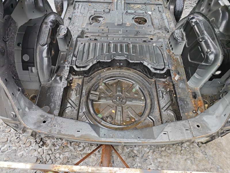 Задняя часть кузова Audi Q7 2007 4L