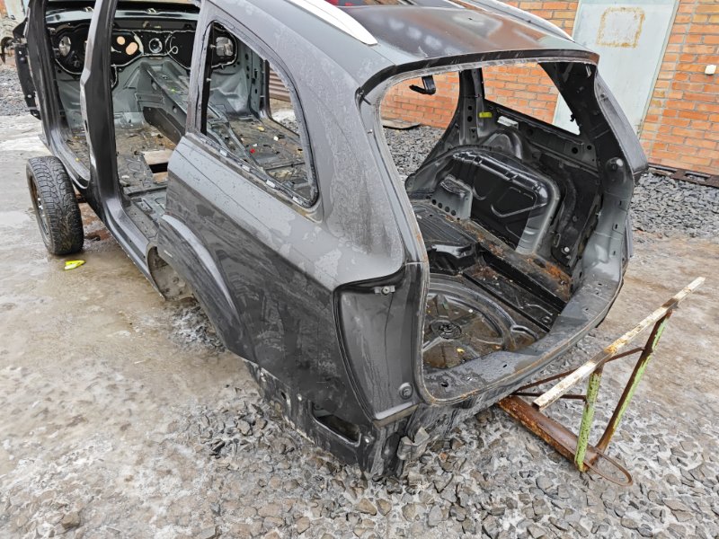 Задняя часть кузова Audi Q7 2007 4L