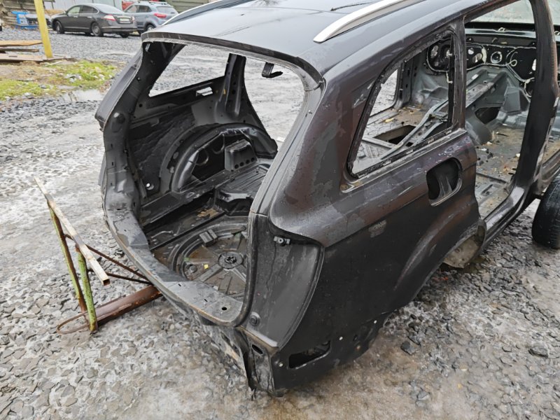Задняя часть кузова Audi Q7 2007 4L