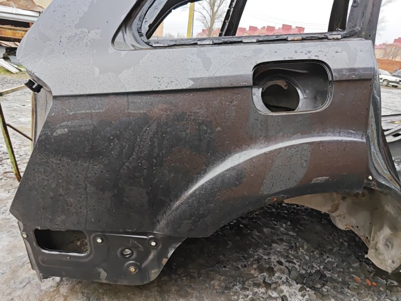 Задняя часть кузова Audi Q7 2007 4L