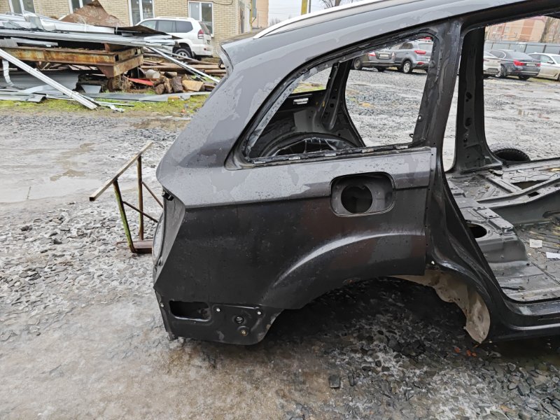 Задняя часть кузова Audi Q7 2007 4L