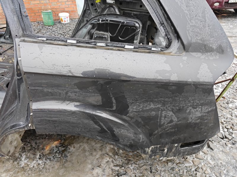 Задняя часть кузова Audi Q7 2007 4L