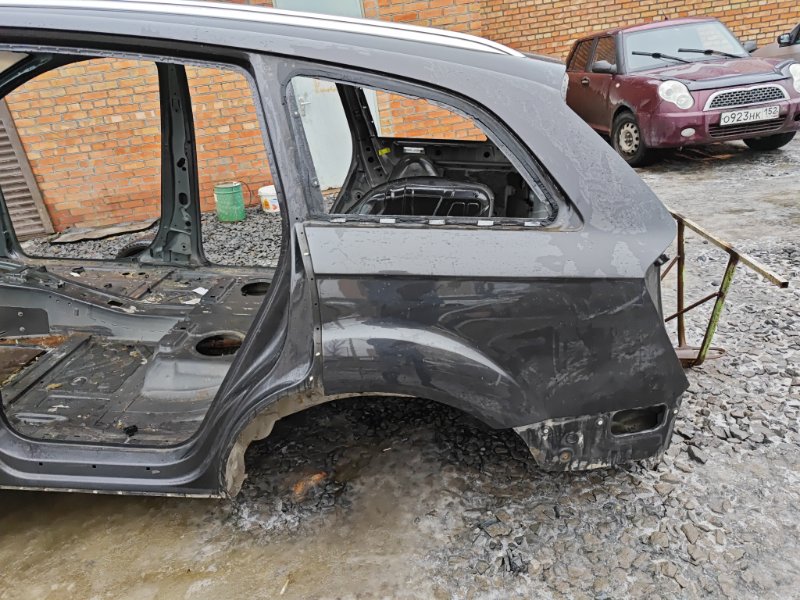 Задняя часть кузова Audi Q7 2007 4L