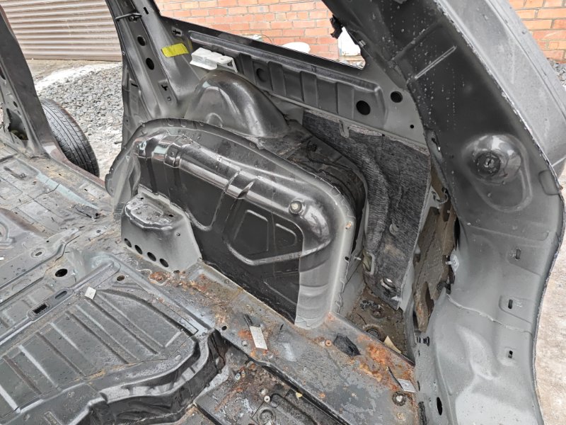 Задняя часть кузова Audi Q7 2007 4L