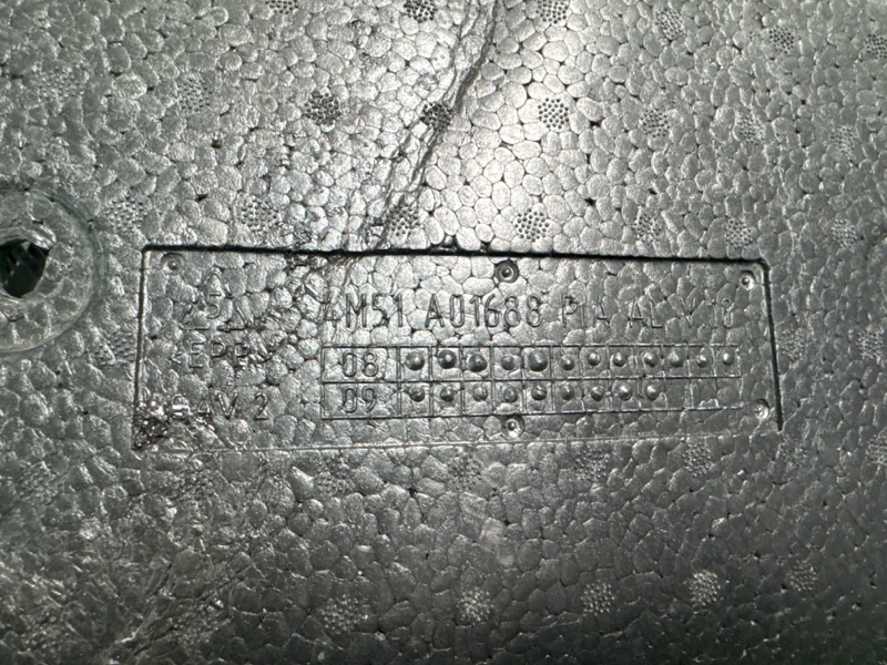 Пенопласт кузова Ford Focus 2 2009 HB