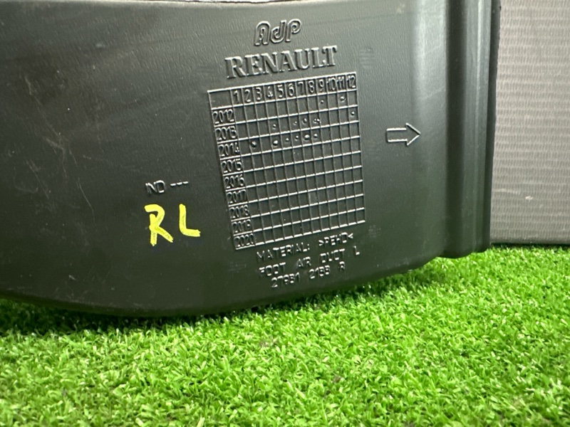 Воздуховод салона Renault Logan 2014
