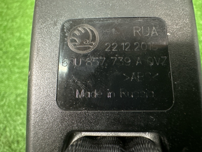Ремни безопасности Skoda Rapid 2016