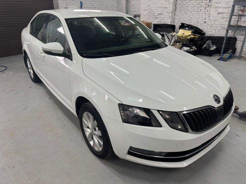 Уплотнитель жабо Skoda Octavia 2018 A7
