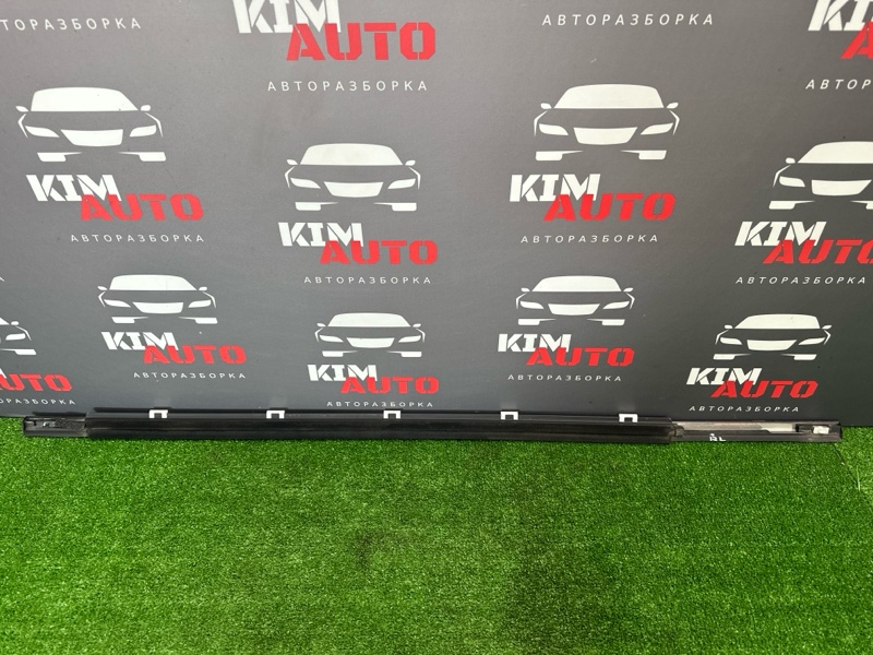 Уплотнитель стекла наружный (Бархотка) Kia Rio X 2021