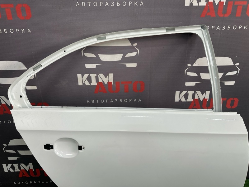 Дверь с повреждениями Skoda Rapid 2016