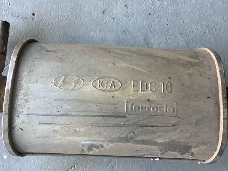 Глушитель в сборе Kia Ceed 1 2010 ED