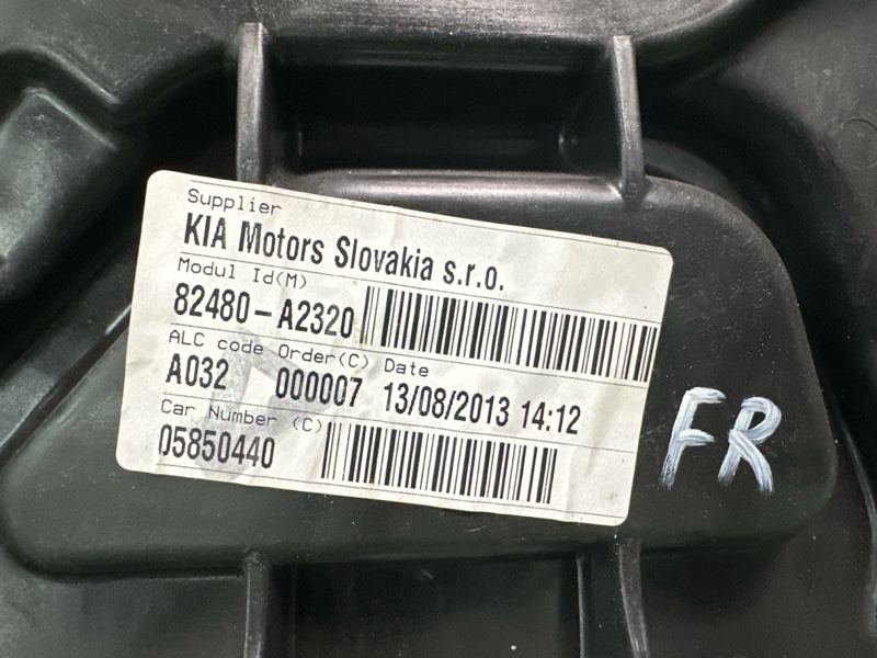 Механизм стеклоподъёмника Kia Ceed 2 2014 JD