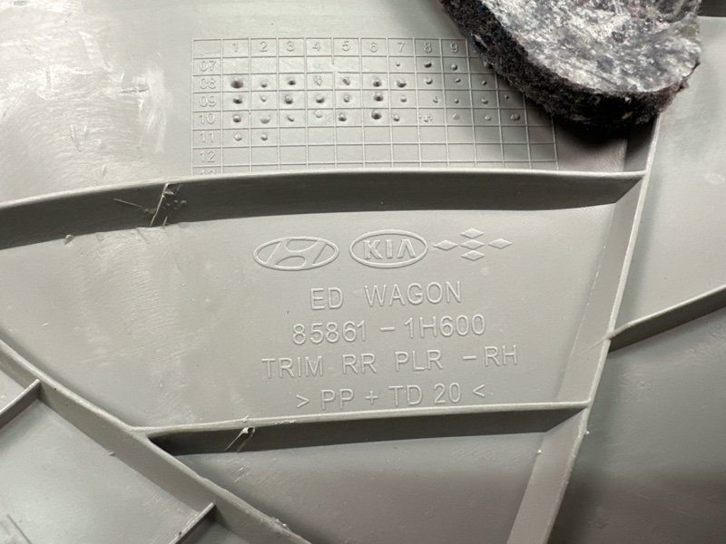Накладка стойки кузова Kia Ceed SW 2011 ED