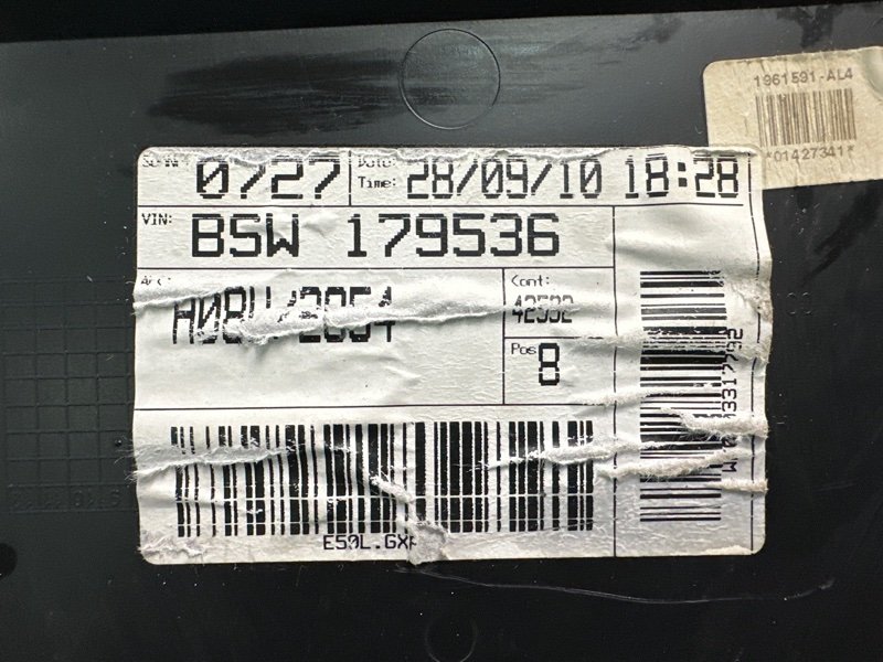 Накладка центральной консоли Kia Ceed SW 2011 ED