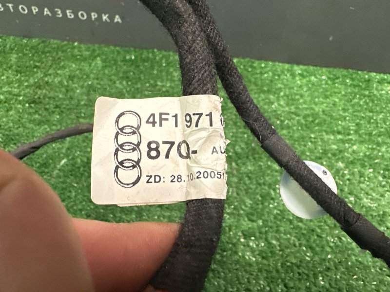 Проводка двери Audi A6 quattro 2007 C6