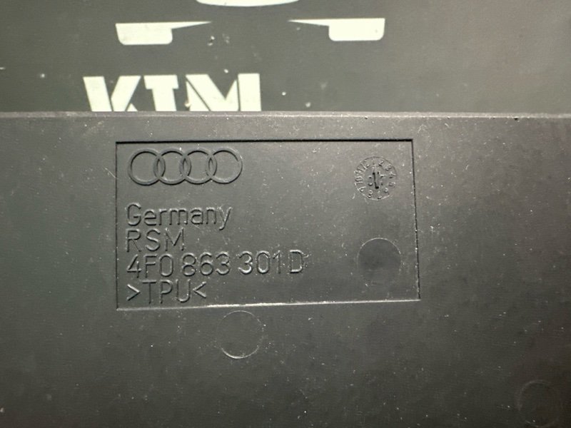 Коврик салона Audi A6 quattro 2007 C6