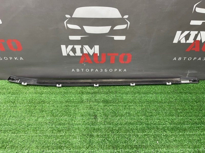 Уплотнитель стекла наружный (Бархотка) Kia Ceed 1 HB 2011 ED